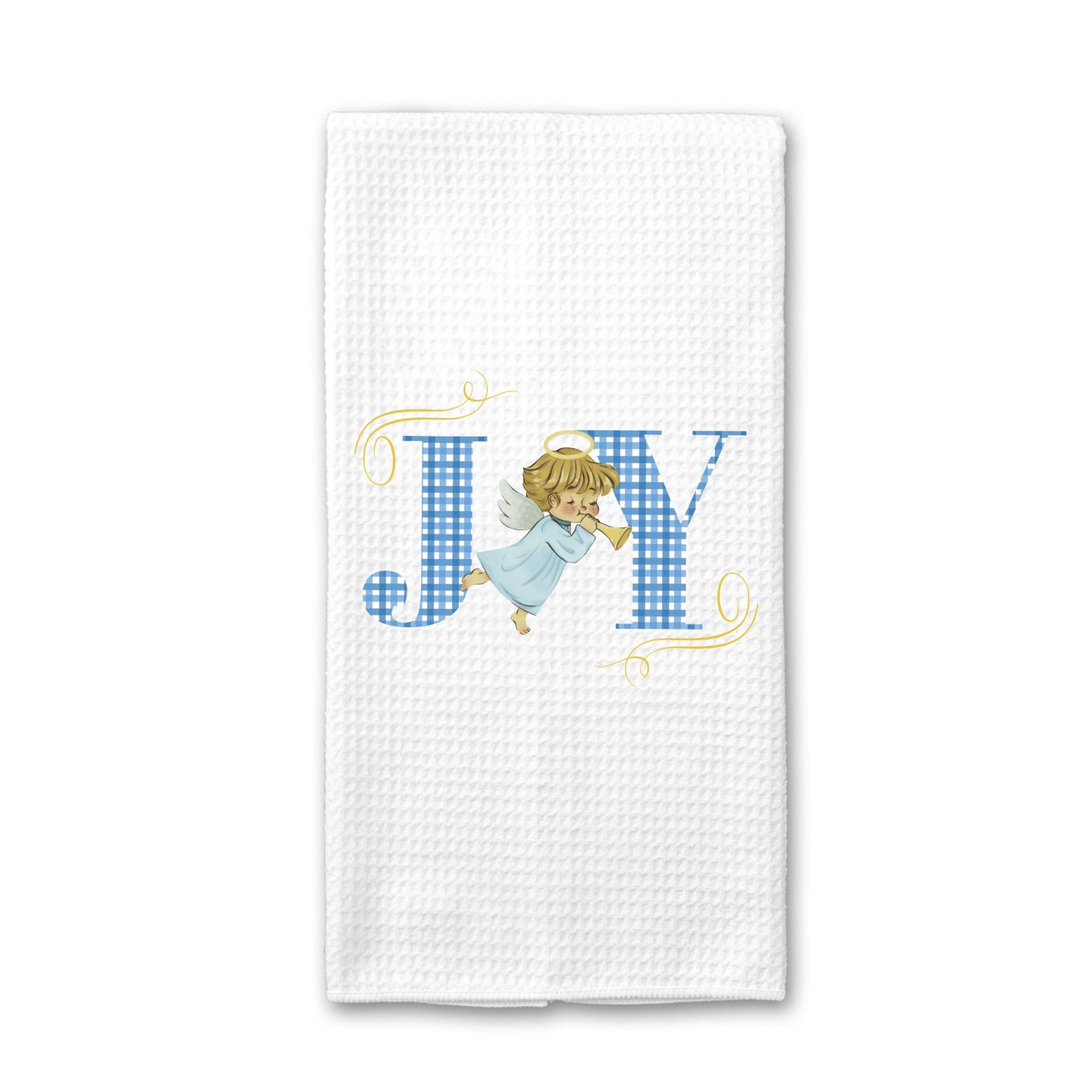 Christmas Joy Blue Angel Boy