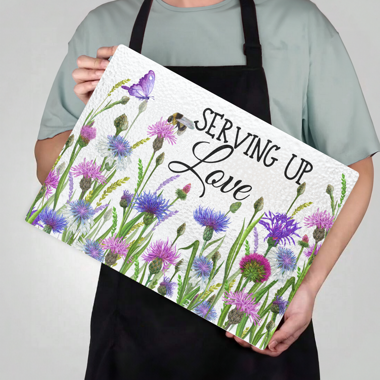 Glass Cutting Boards Serving Up Love