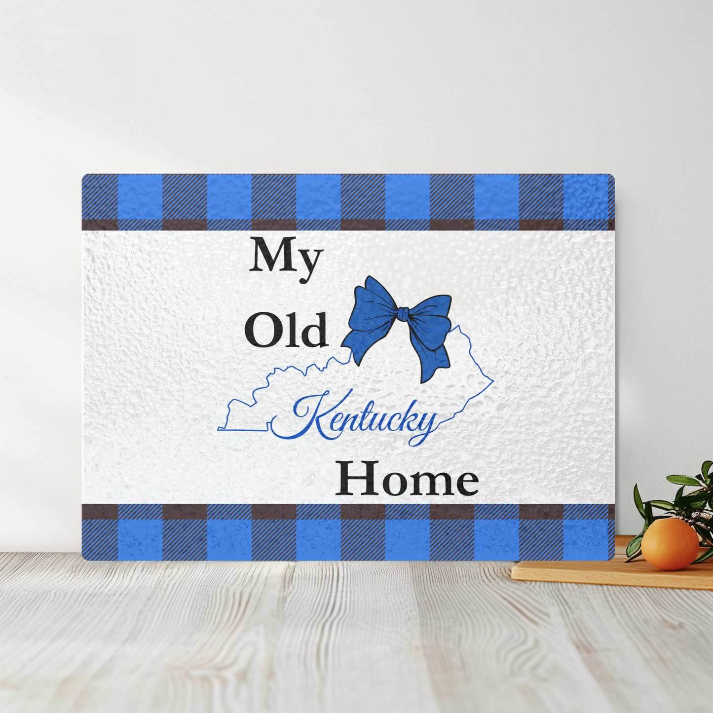 Glass Cutting Boards My Old Kentucky Home