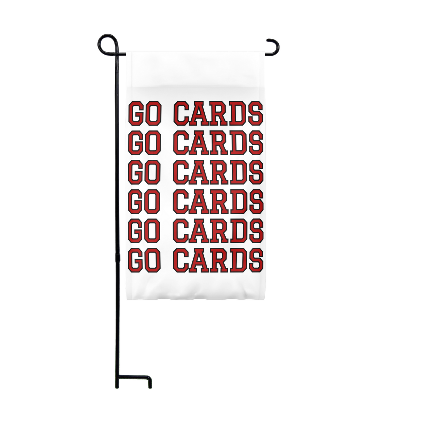 Kentucky Wildcats & Louisville Cardinals Camping Garden Flag – Go CARDS – 18x11.5