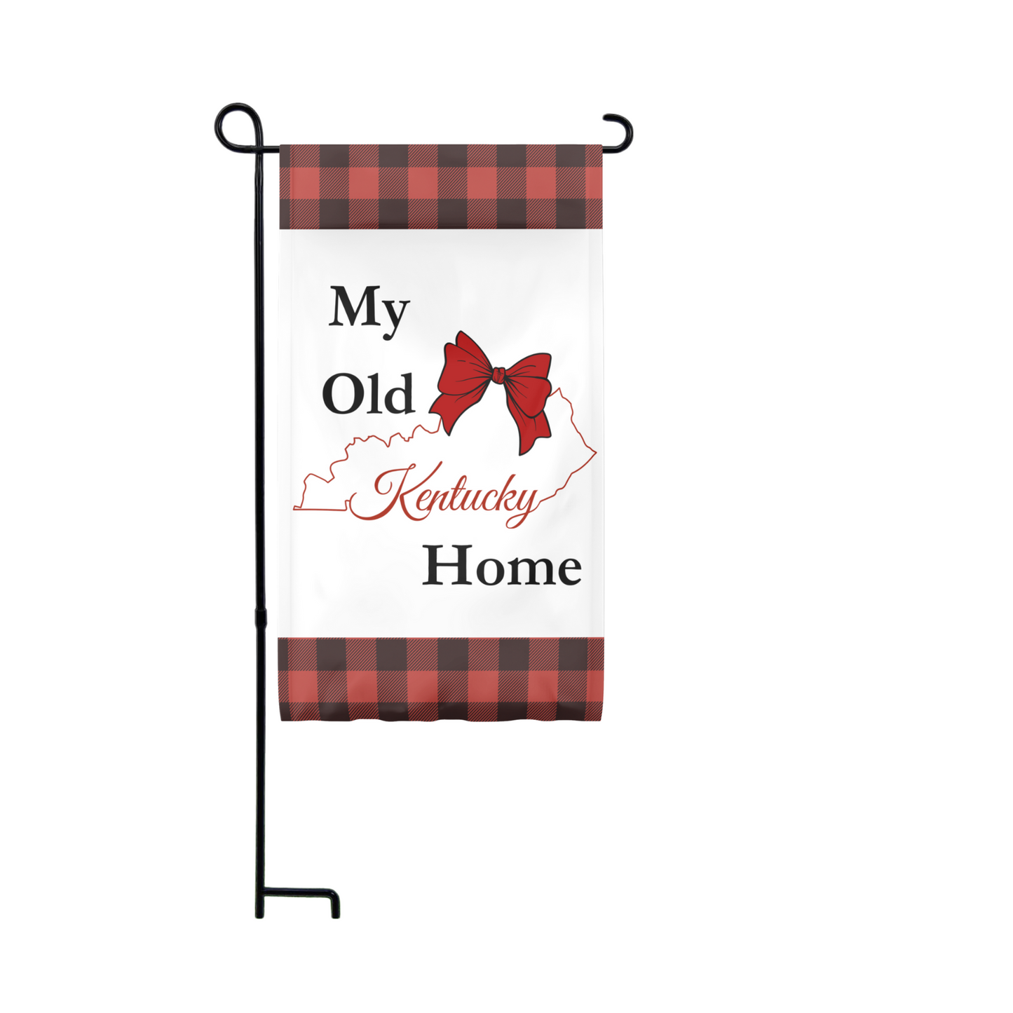 Kentucky Wildcats & Louisville Cardinals Camping Garden Flag – My Old Kentucky Home RED – 18x11.5