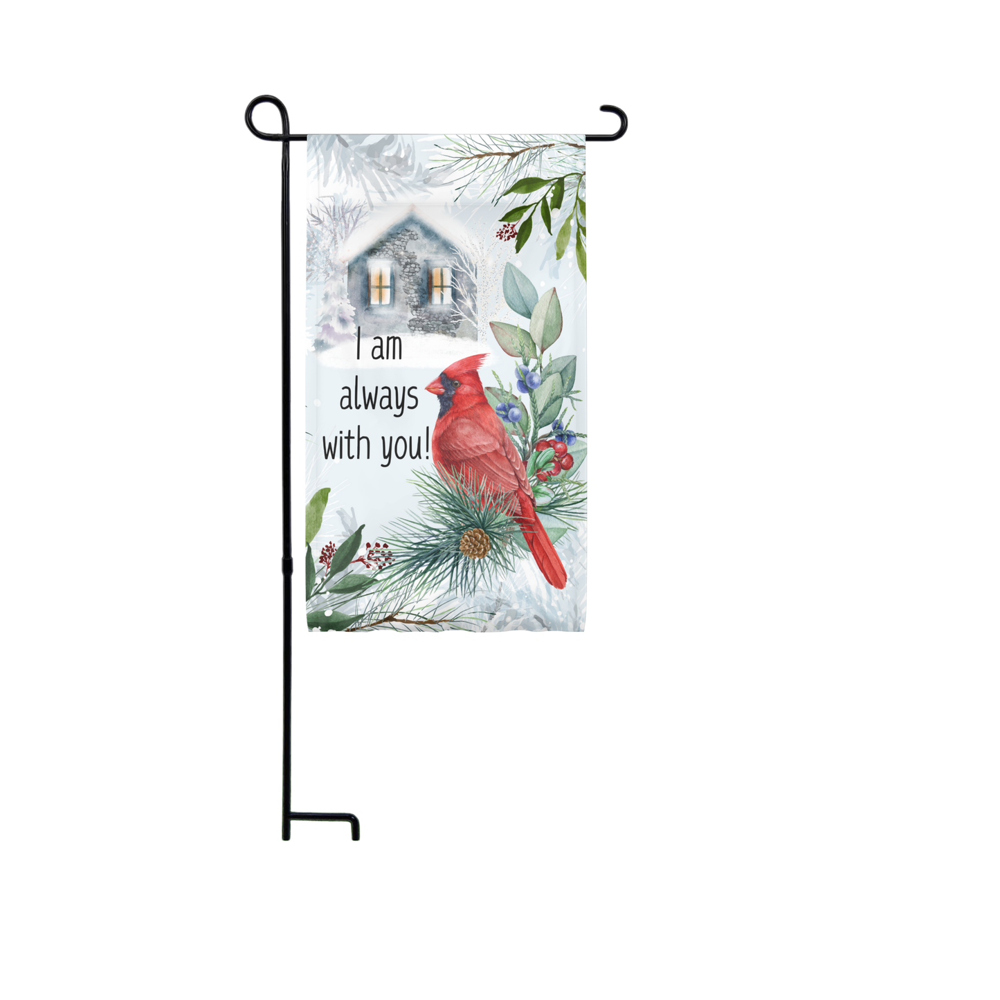 Garden Flag I Am Always With You