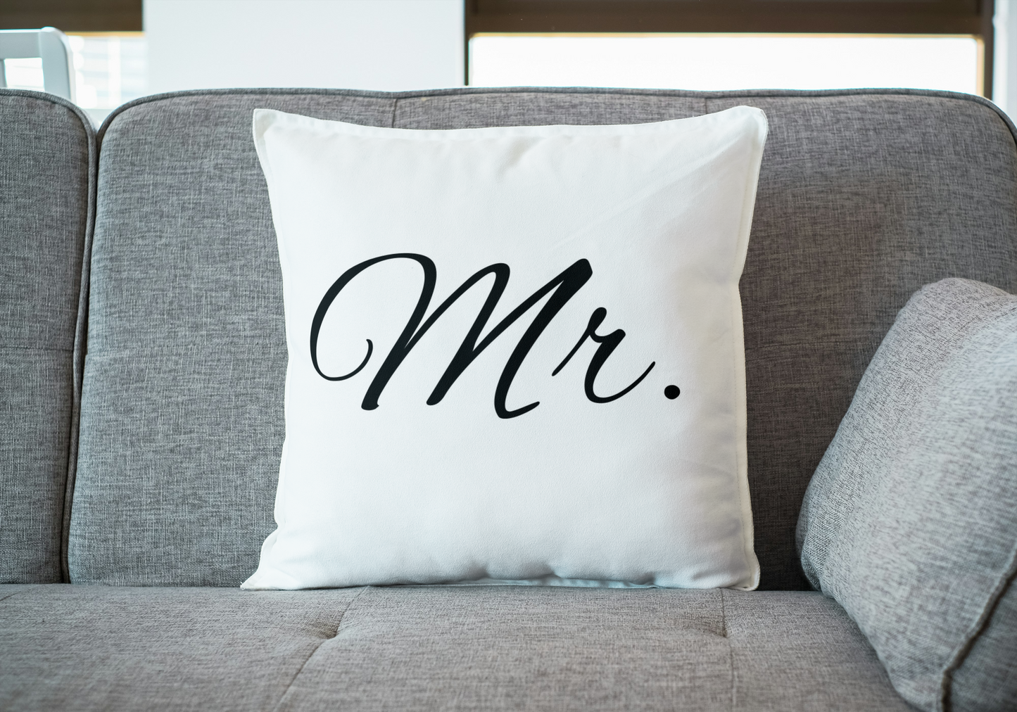 Mr. 18x18 Throw Pillowcase