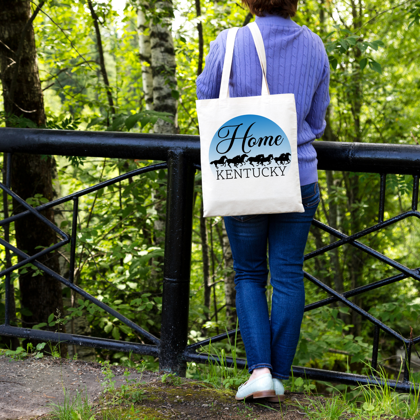 Louisville Roots, Kentucky Soul – Canvas Tote Bag HOME KENTUCKY
