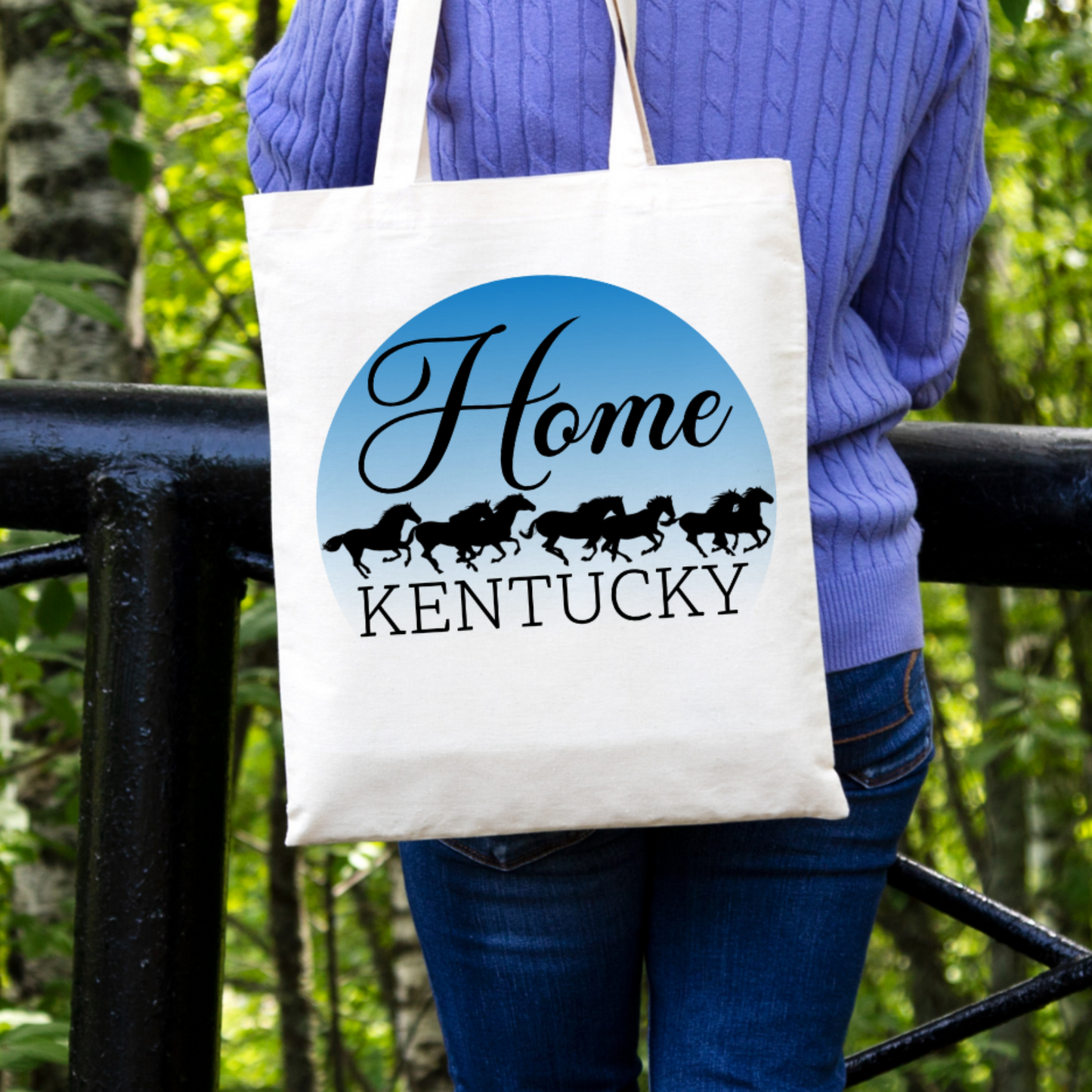 Louisville Roots, Kentucky Soul – Canvas Tote Bag HOME KENTUCKY