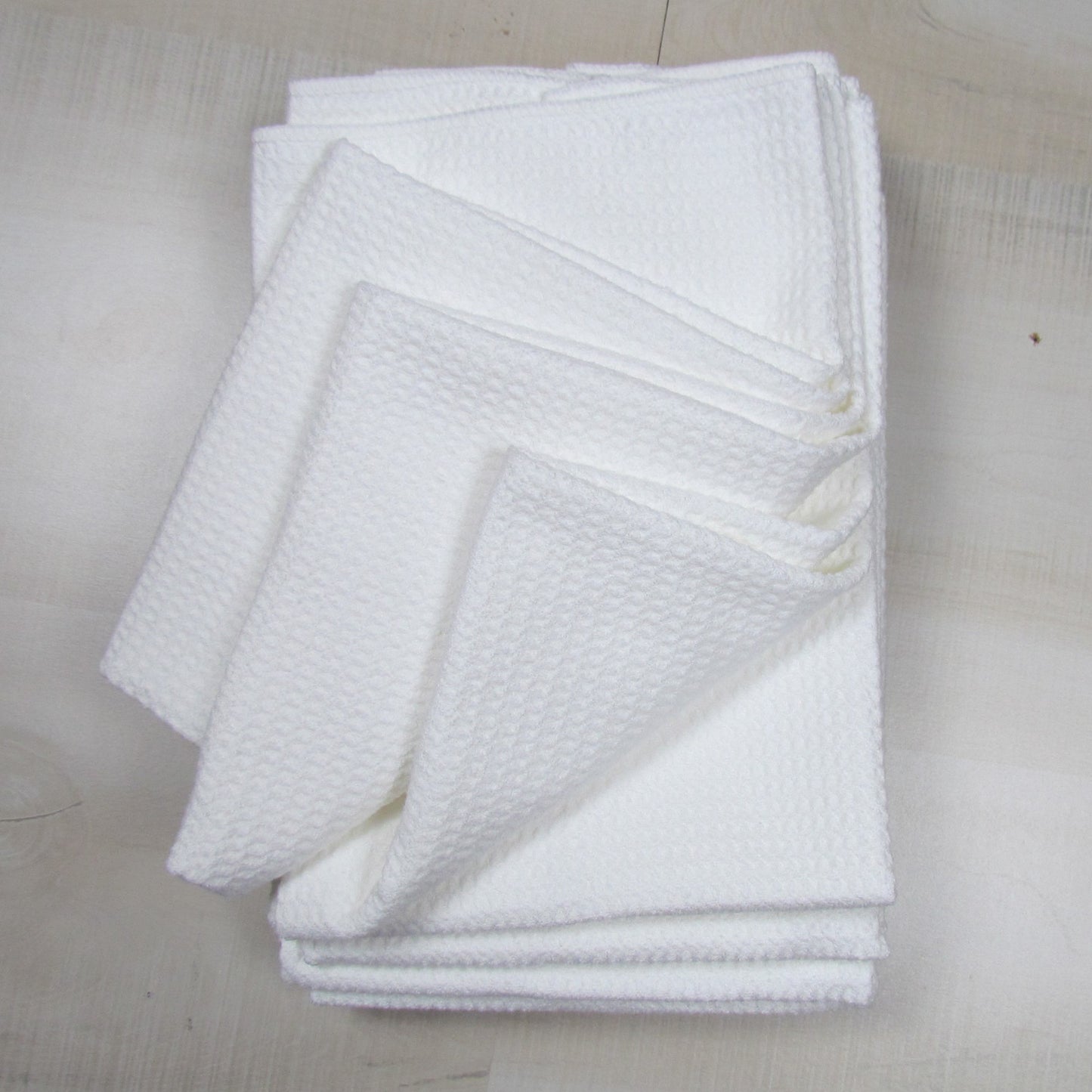 Sublimation White Blank Waffle Towels in packs Of 10, Microfiber Towels, Waffle Towel, Embroidery Towel, approx. 16"x24", Polyester Towel