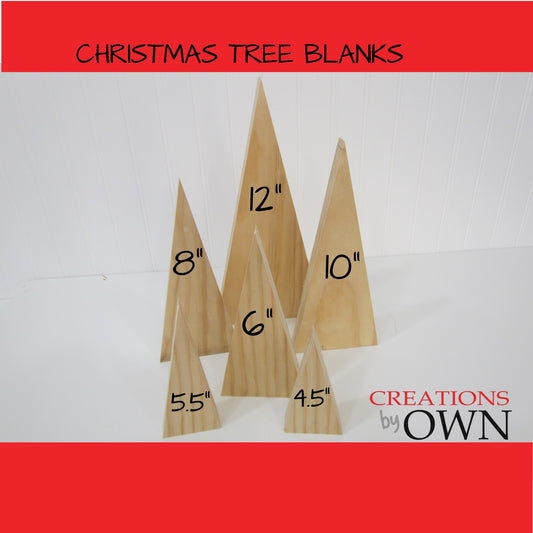 Wood Trees, Craft Trees, DIY Trees, Christmas Tree, Tree Shapes, Tree Cutouts, Tree, Wood Triangle, DIY Triangle, Triangle Shape Trees