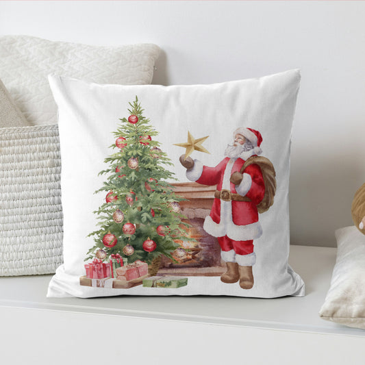 Santa Presents 18x18 Throw Pillowcase