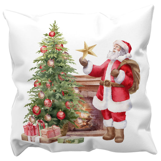 Santa Presents 18x18 Throw Pillowcase