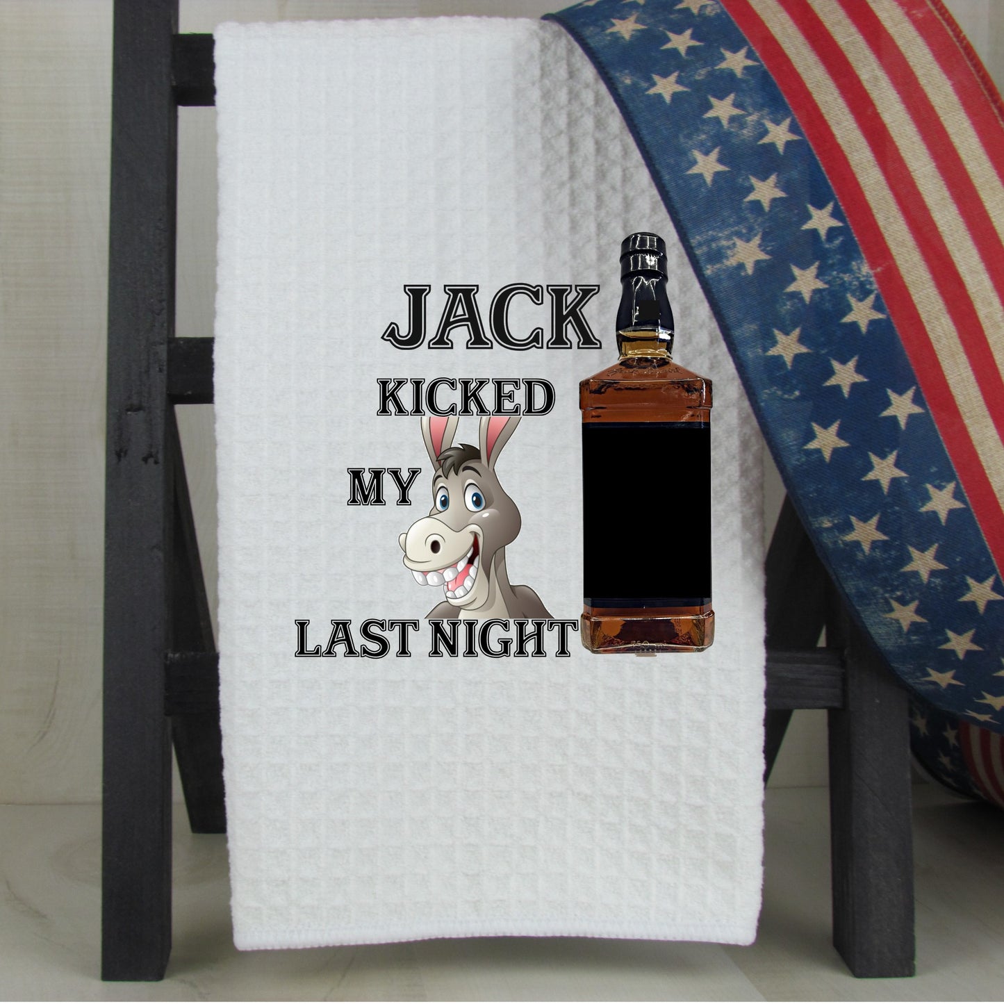 Jack Kicked My Ass Last Night Donkey