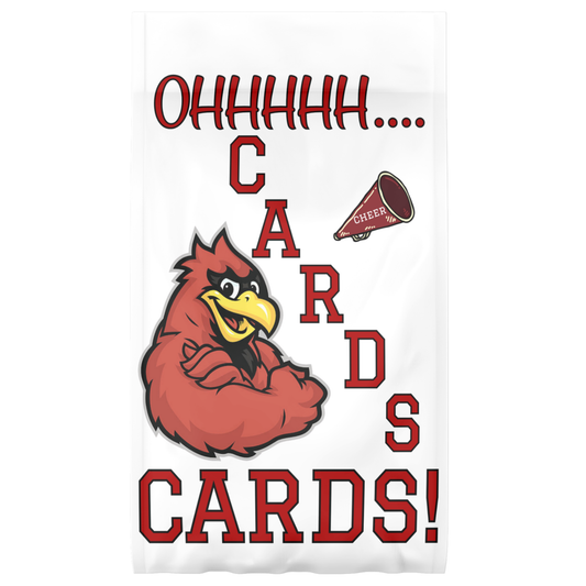 Kentucky Wildcats & Louisville Cardinals Camping Garden Flag – Cards Chant – 18x11.5