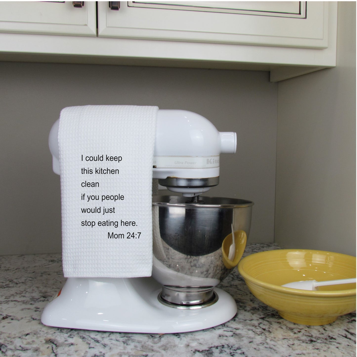 I Could Keep This Kitchen Clean If You People Stop eating Here