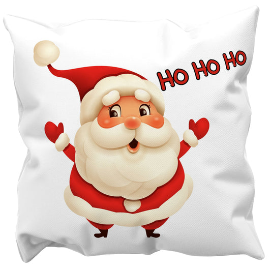HO HO HO Santa 18x18 Throw Pillowcase