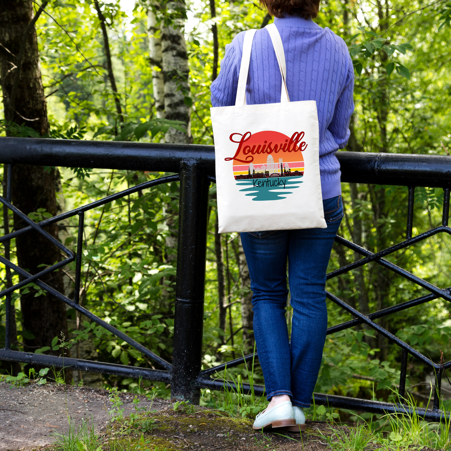 Louisville Roots, Kentucky Soul – Canvas Tote Bag LOUISVILLE KENTUCKY