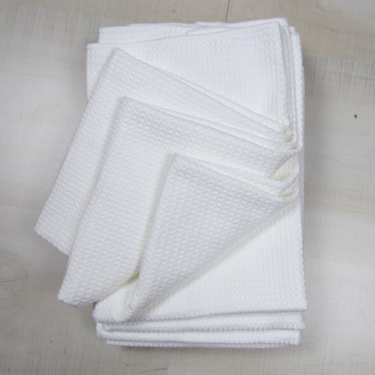 Sublimation White Blank Waffle Towels in packs Of 50, Microfiber Towels, Waffle Towel, Embroidery Towel,  approx. 16"x24", Polyester Towel