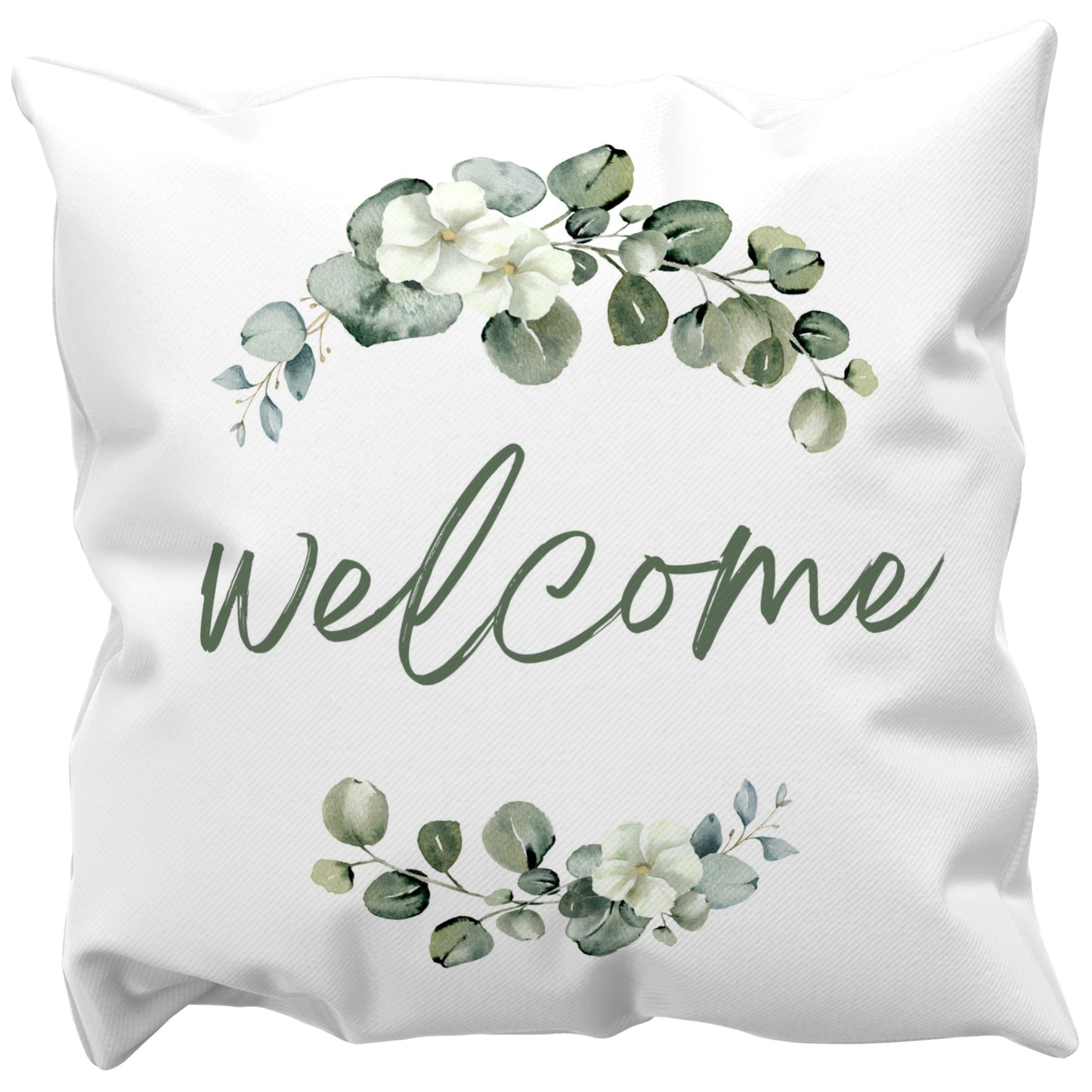 Welcome 18x18 Throw Pillowcase