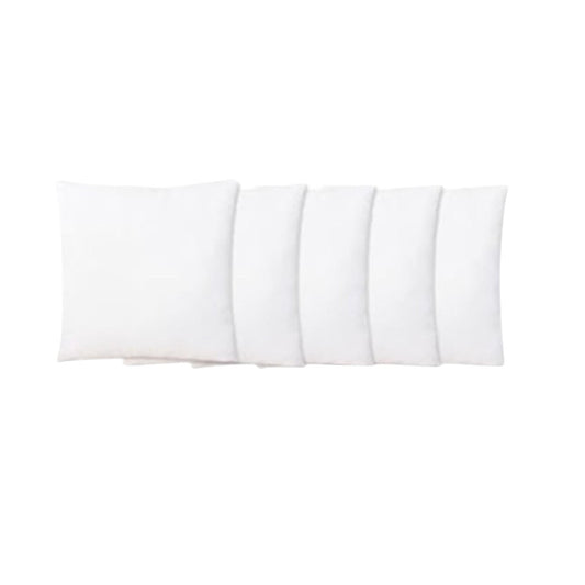 Sublimation White Zipper Pillow Case, Polyester, 18"x18"